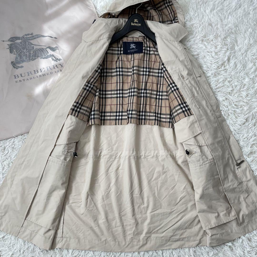 美品✨️バーバリーロンドン 2way ノバチェック ステンカラー 美品✨️バーバリーロンドン 2way ノバチェック ステンカラー