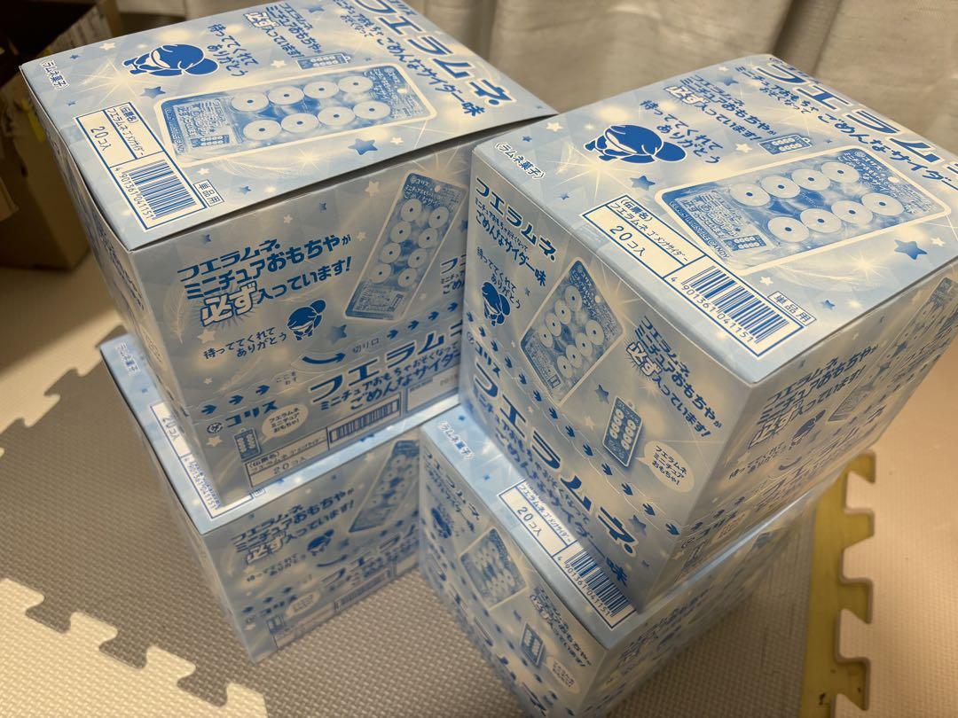 コリス フエラムネごめんなサイダー味 20個入4BOX - メルカリ