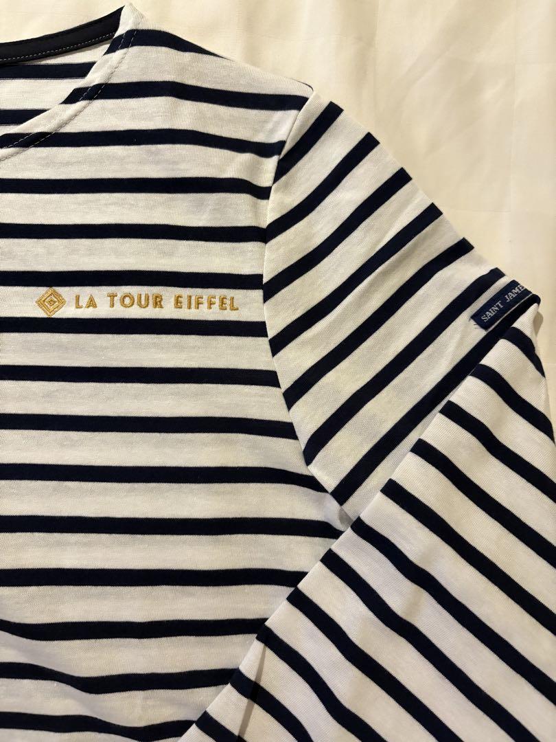 セントジェームス LA TOUR EIFFEL ボーダー ロングTシャツ M
