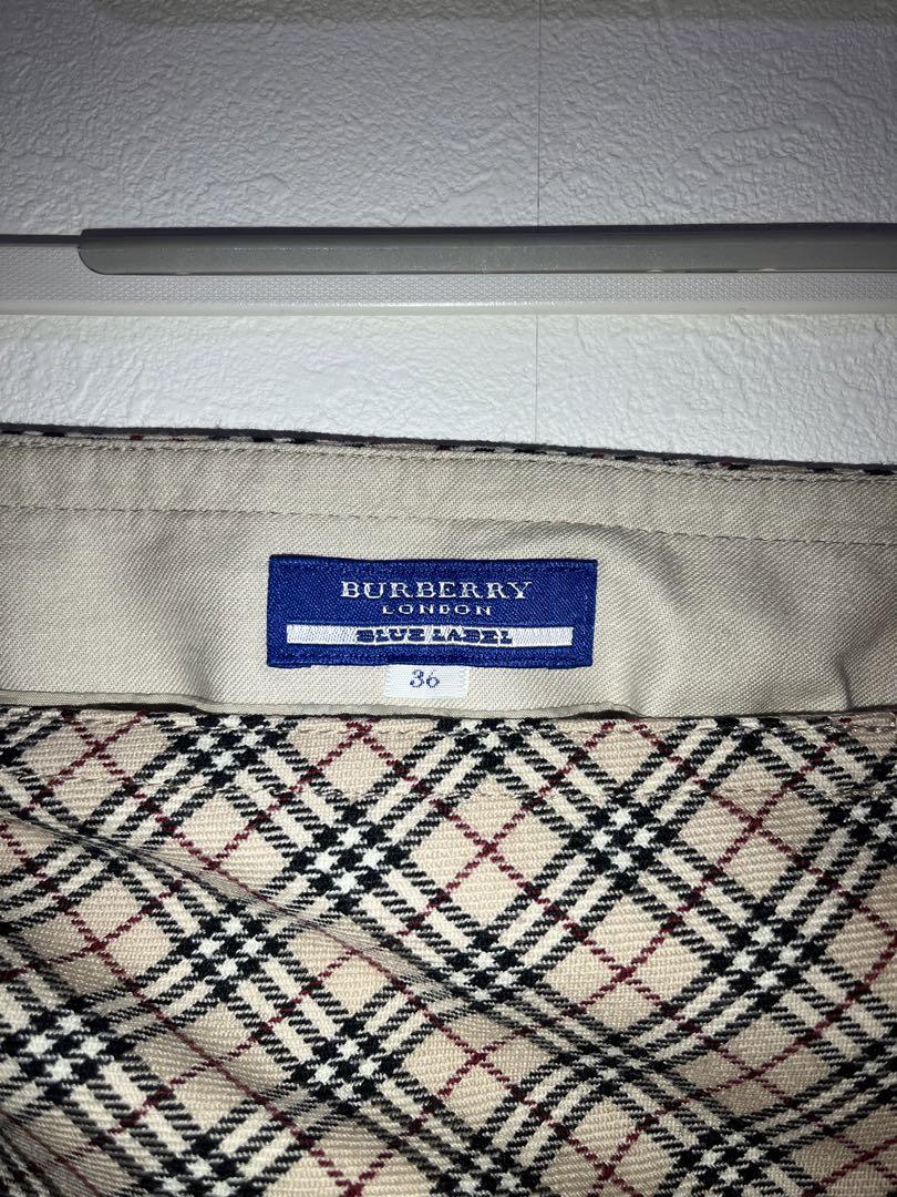 BURBERRY チェック柄プリーツスカート 36