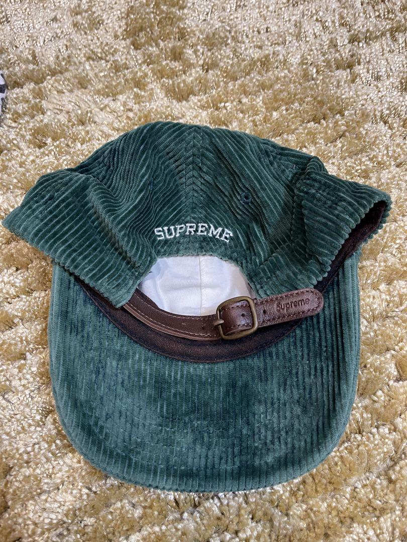 Supreme　Corduroy　S Logo　6-Panel　Green