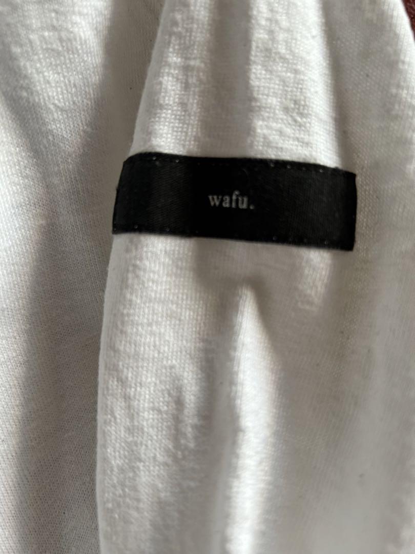 wafu 混紡ロングTシャツ