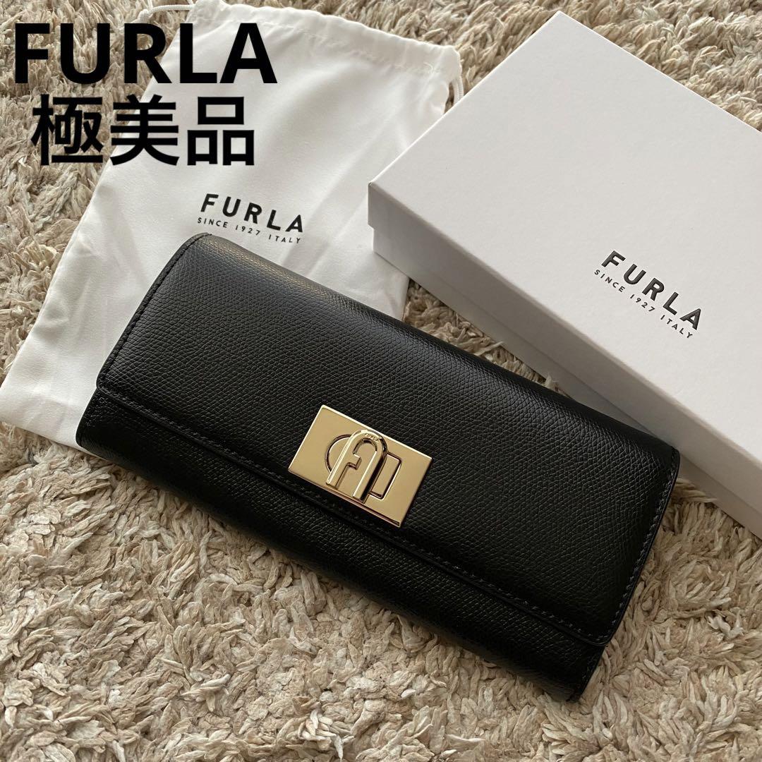 好きに ✨極美品✨FURLA フルラ 長財布 ブラック 長財布