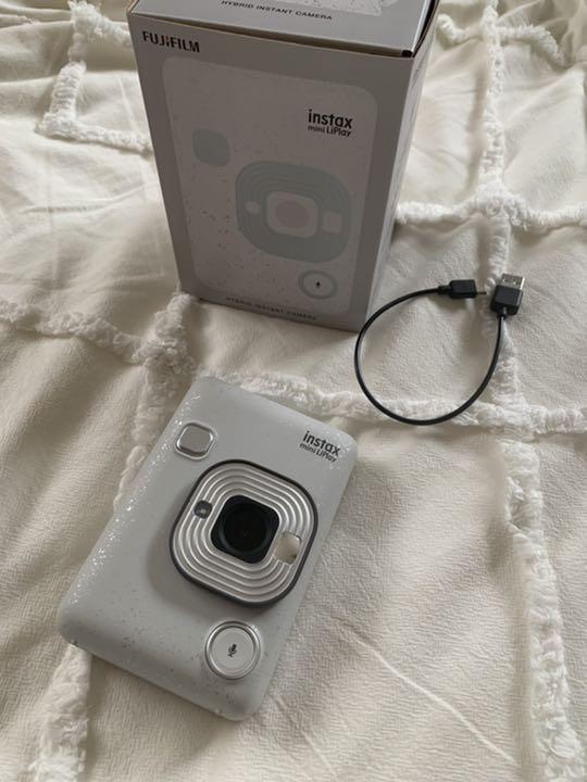 FUJI FILM INSTAX MINI LIPLAY STONE WHITE