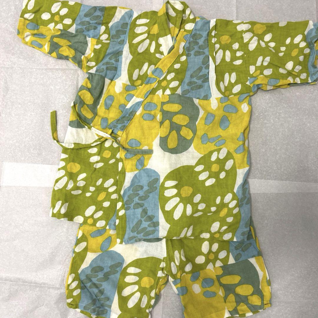 SOU・SOU いせもめん わらべぎ　甚平　はなあり Lサイズ
