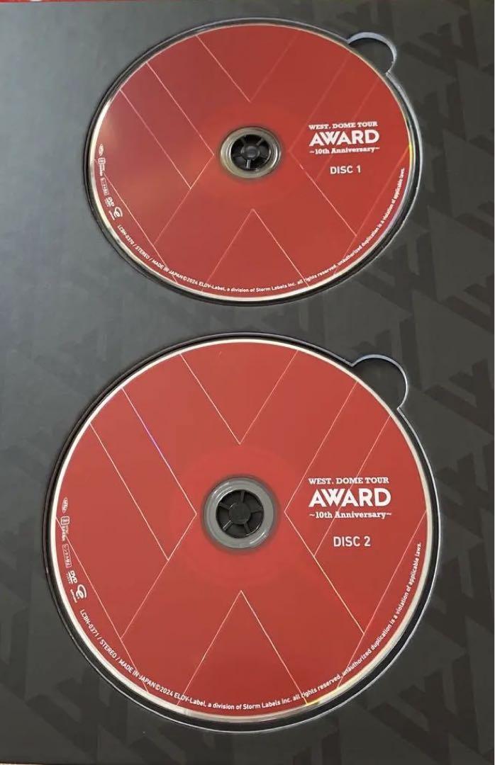 WEST DOME TOUR 2021 AWARD DVD