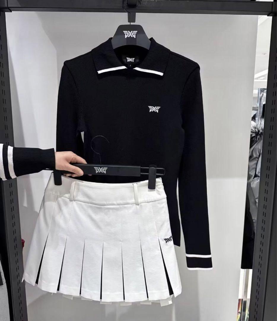PXG ゴルフ ウェア レディース スカート プリーツスカート