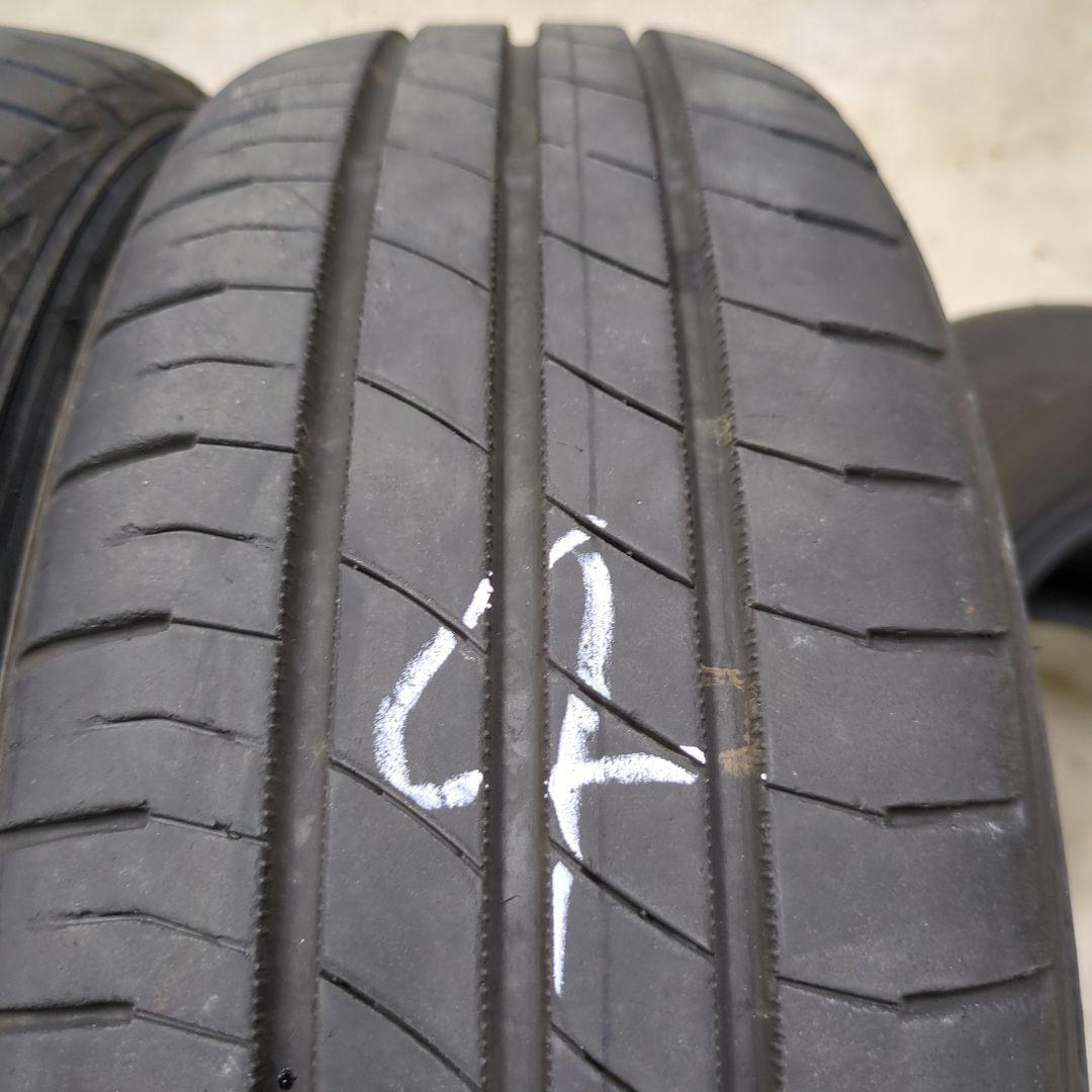 4本 2020年製 約8分山 165/60R14 ダンロップ ルマンⅤ