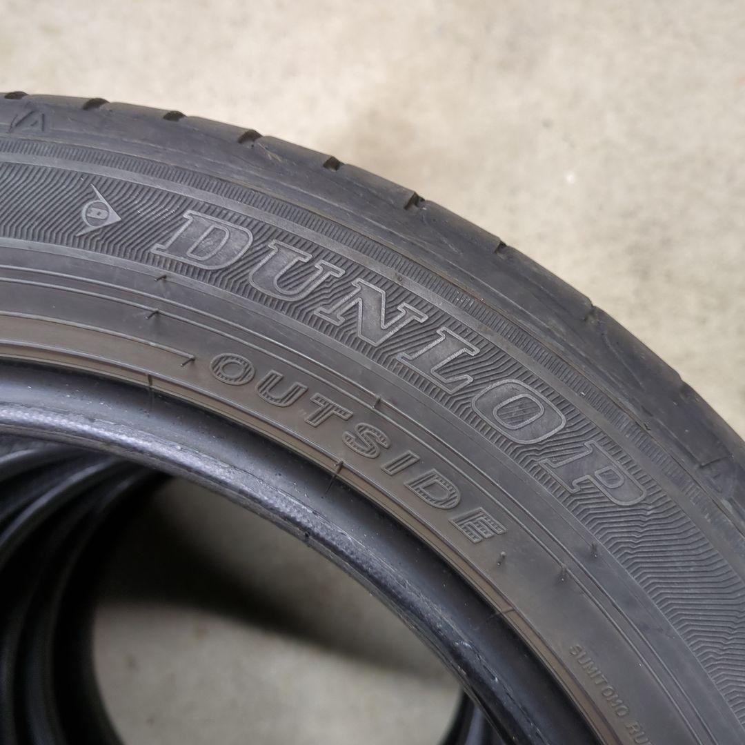 4本 2020年製 約8分山 165/60R14 ダンロップ ルマンⅤ