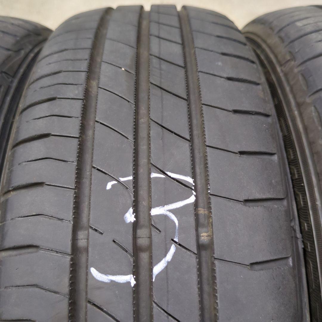 4本 2020年製 約8分山 165/60R14 ダンロップ ルマンⅤ
