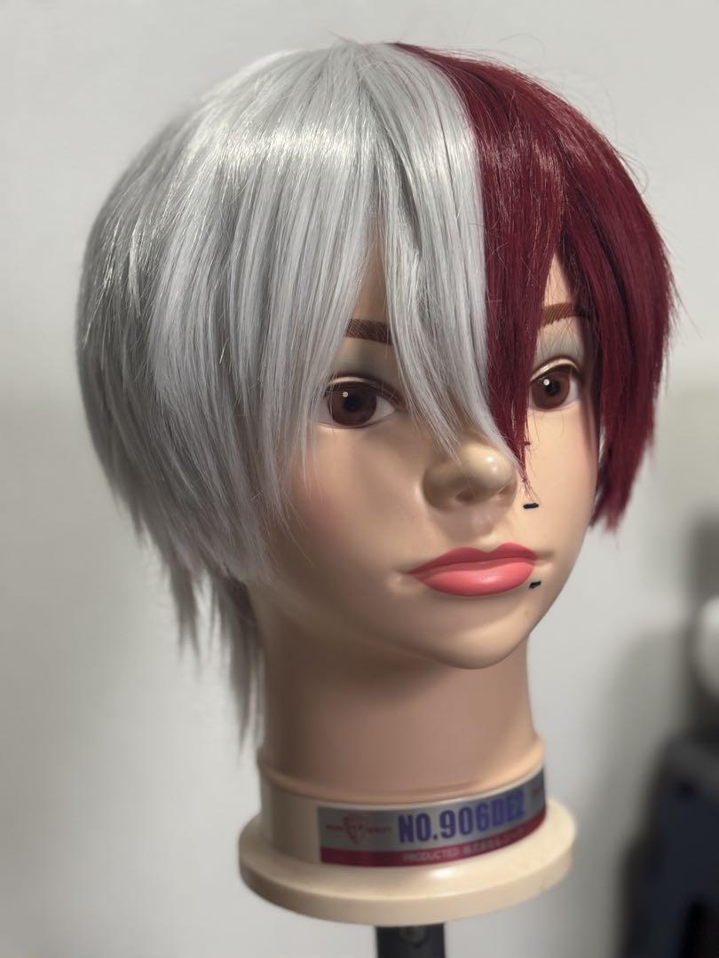 ヒロアカ 轟焦凍 コスプレウィッグ※セット済み - メルカリ