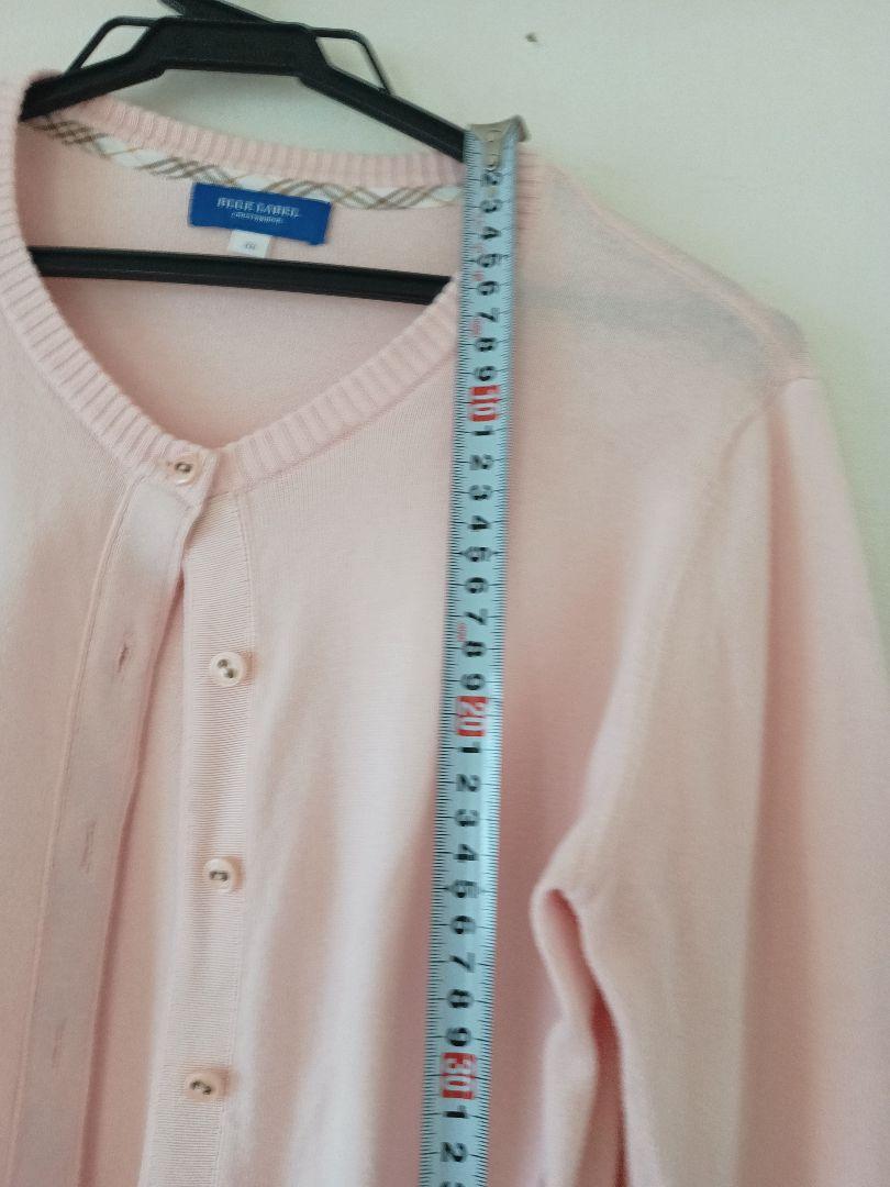 BURBERRY BLUE LABEL ピンク カーディガン 38 - メルカリ