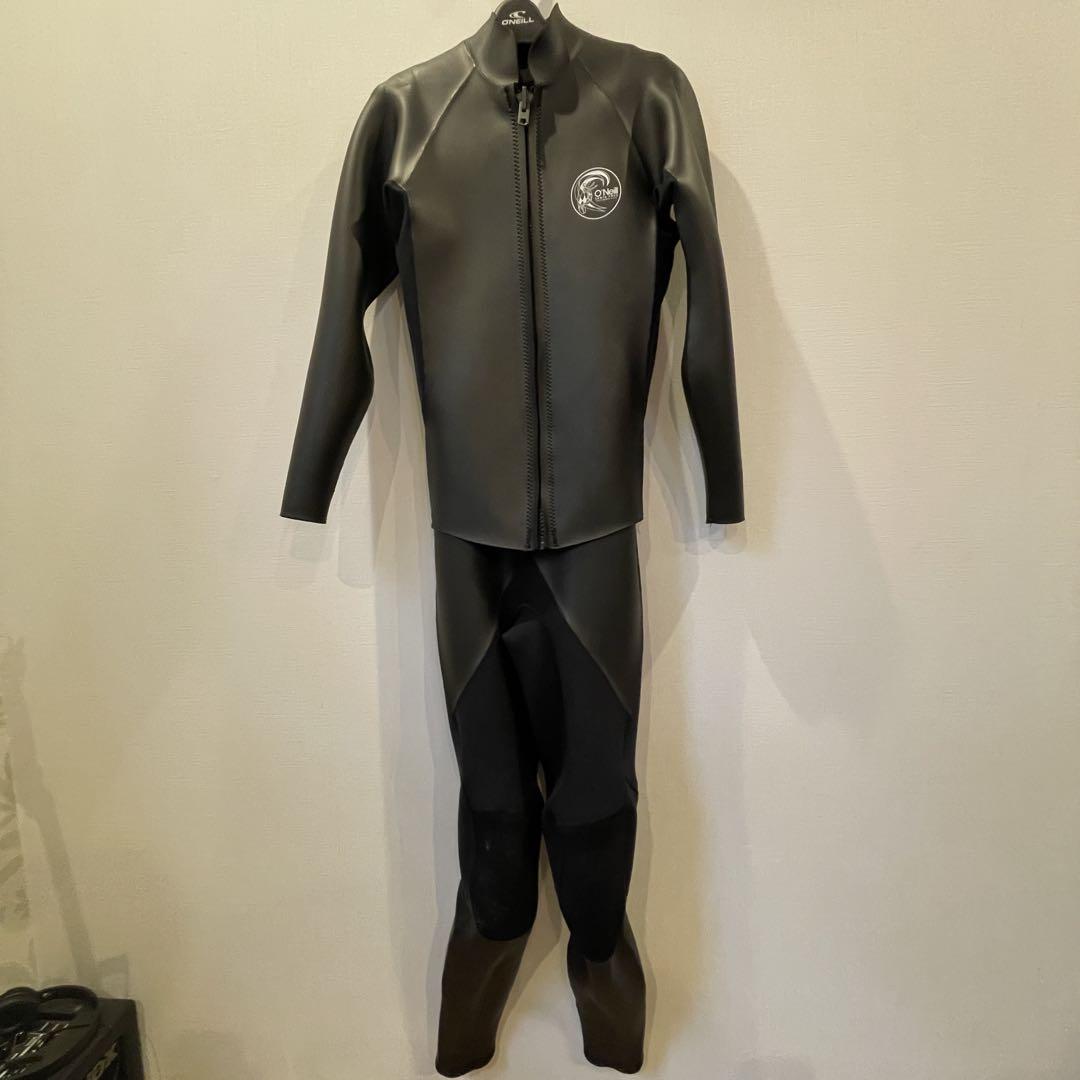 O'Neill ブラック 長袖タッパーロングジョンとのセットアップ購入も可能