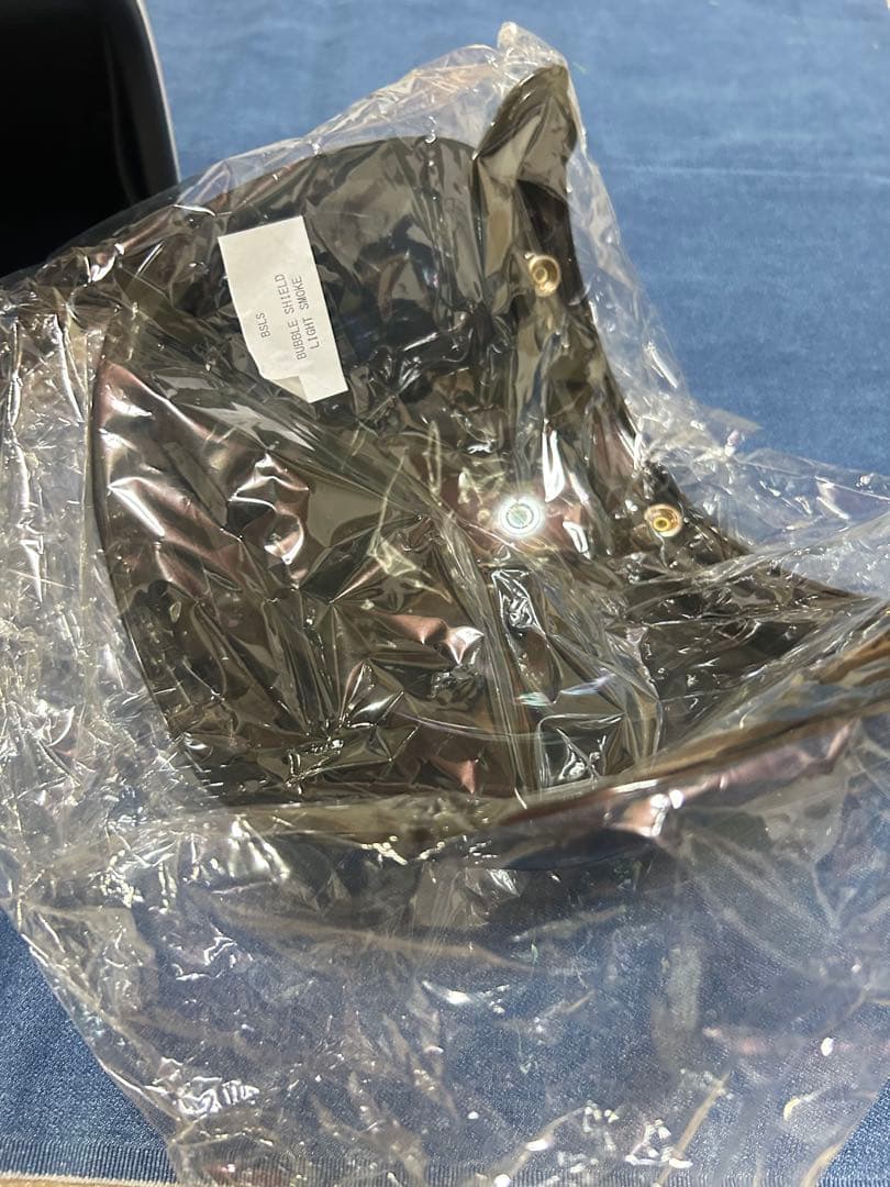 ホワイト ジェットヘルメット シールド付き