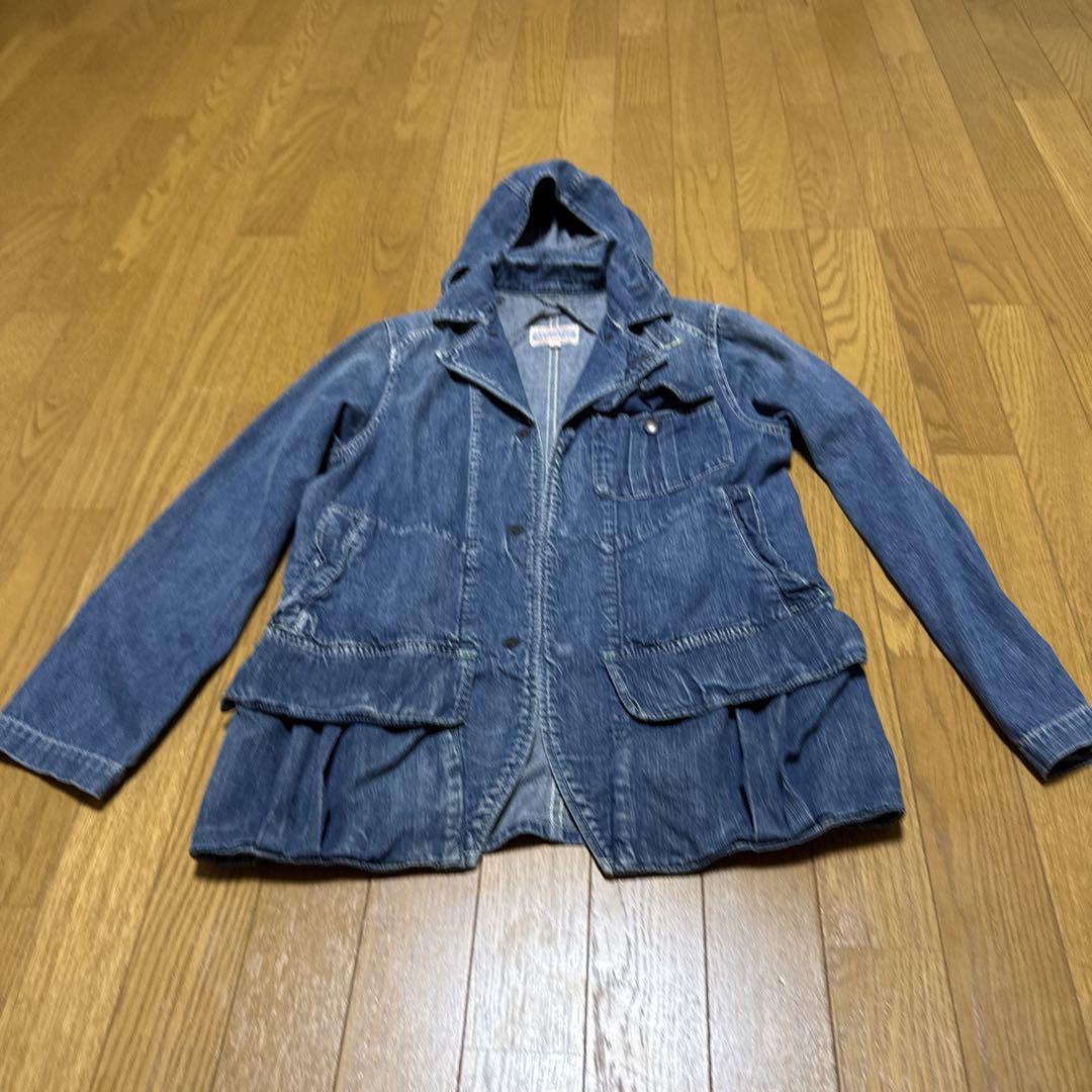 デニムジャケットフードDENIM DUNGAREE レディース/子供用150
