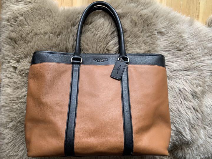 オレンジ系海外並行輸入正規品coach コーチメンズ ビジネストートバッグ トートバッグ メンズ オレンジ系 13 0 Plum Deutschland De