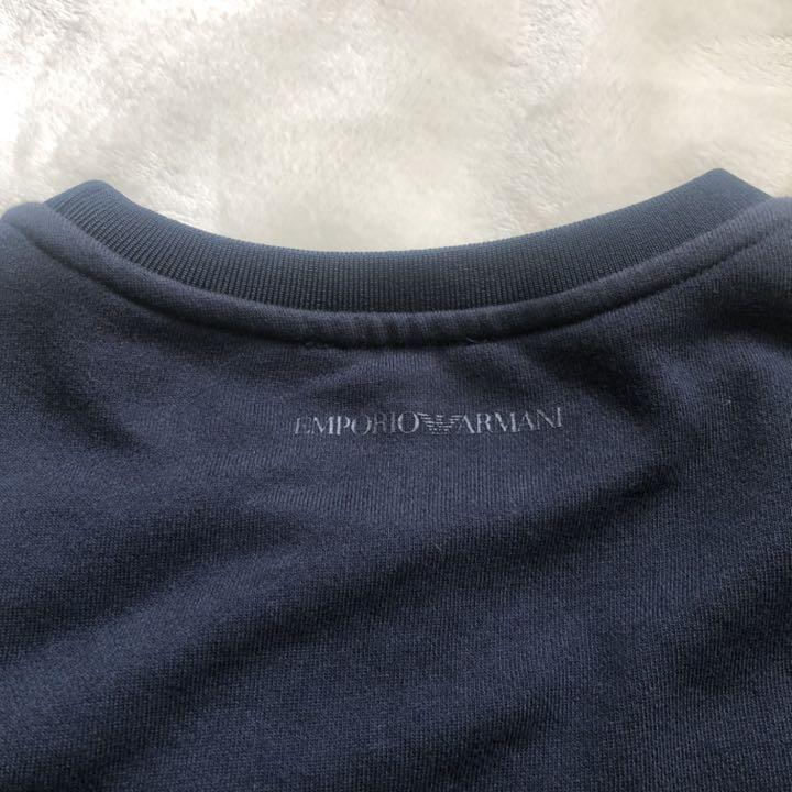 100%新品定番 美品 EMPORIO ARMANI クマ ベア 刺繍 トレーナー oZecI-m85472227840 新品人気