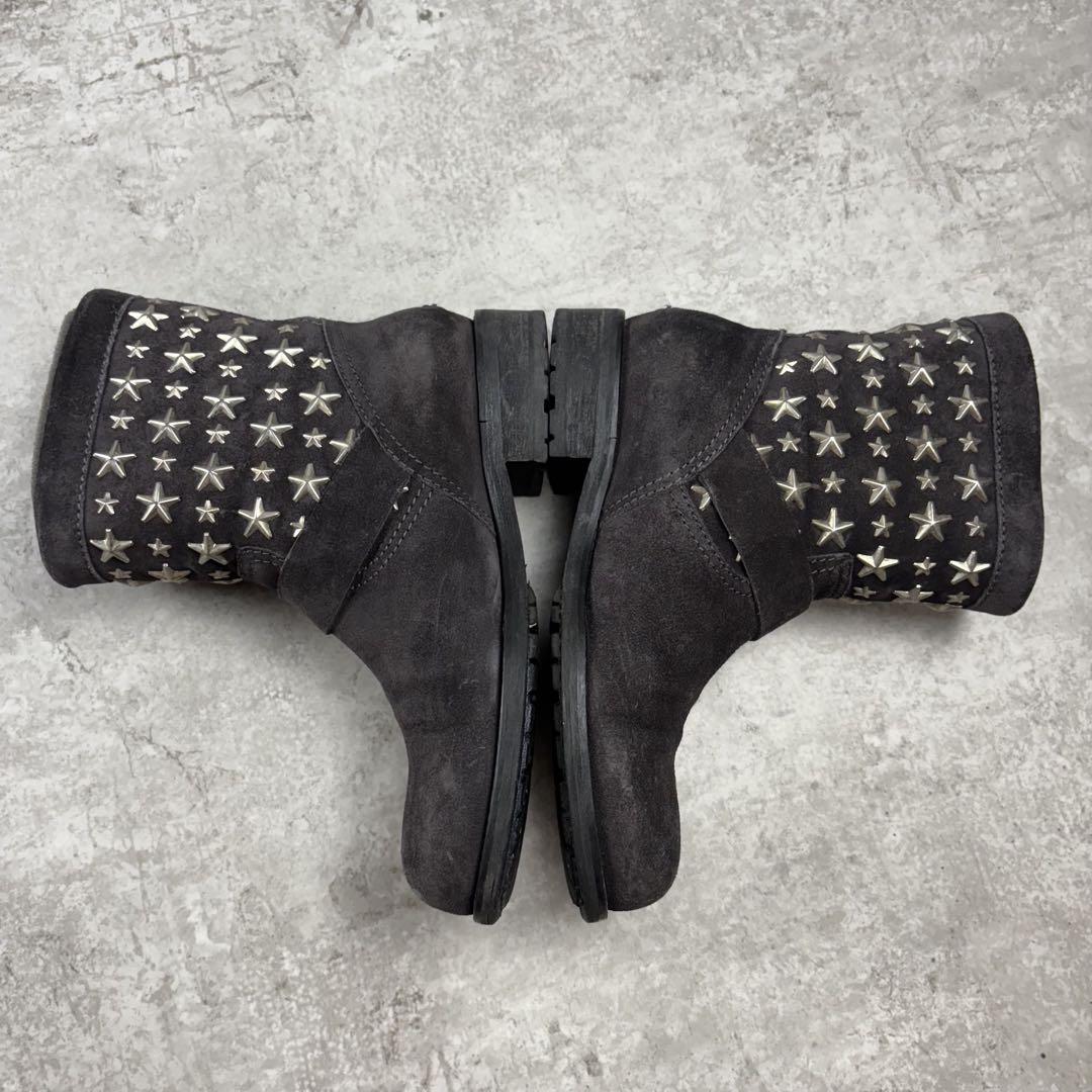 ジミーチュウ　JIMMY CHOO スタッズ　スエード　ブーツ　36 1/2