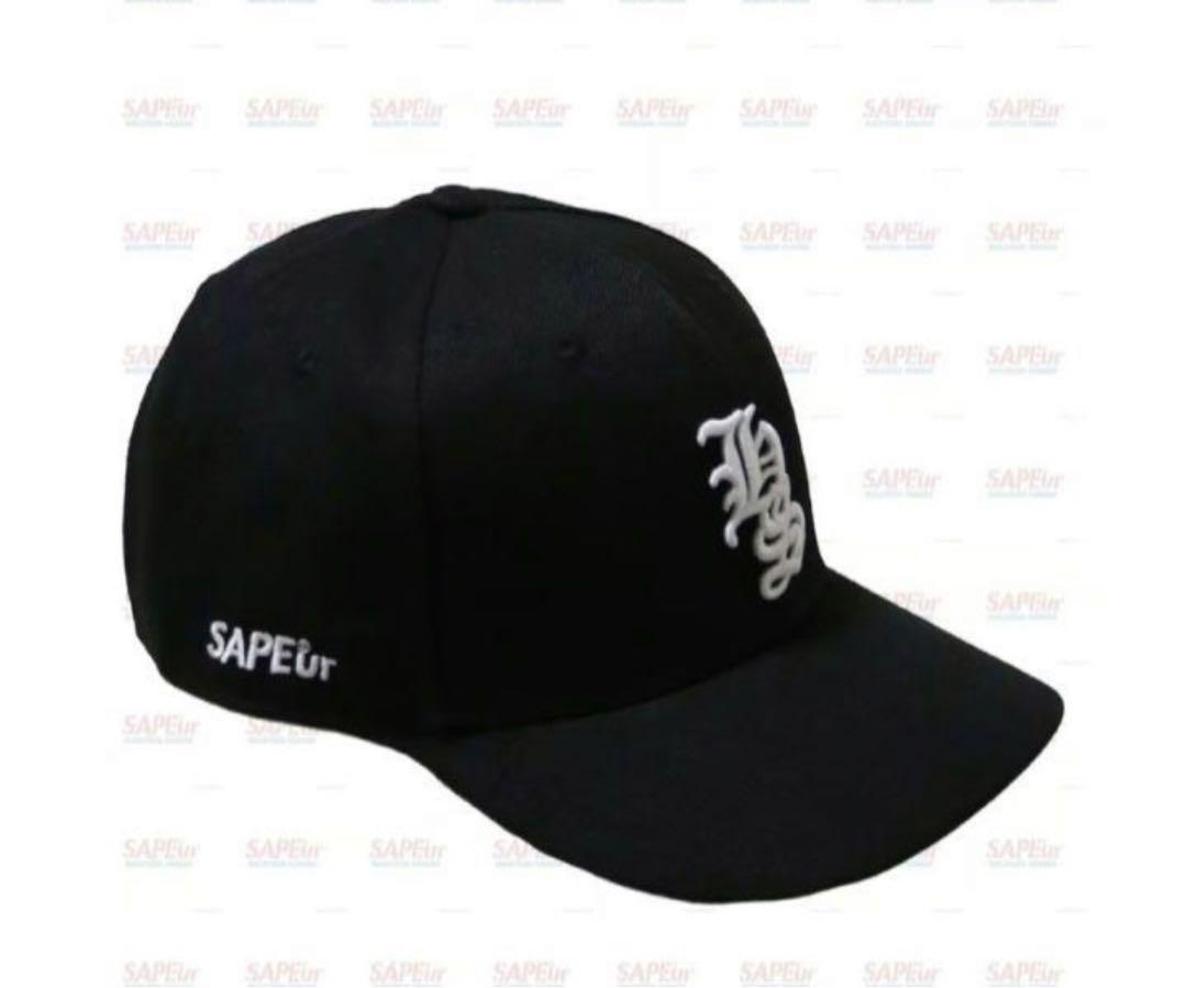 SAPEur BB CAP SAPEur S/M　ブラック　サプール S/M SAPEur BB Cap Logo Black サプール キャップ