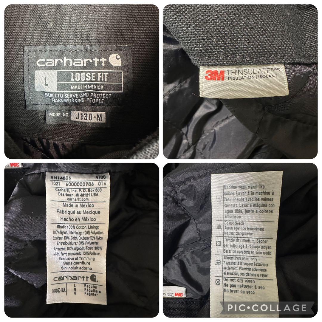 【人気】カーハート アクティブジャケット ダック生地 3Mインサレーション L 【人気】カーハート アクティブジャケット ダック生地 3Mインサレーション L