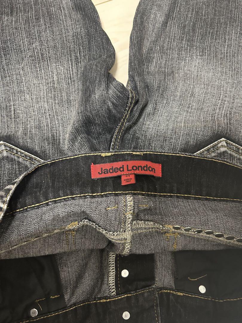 Jaded London ダメージブーツカットデニム Jaded London ダメージブーツカットデニム