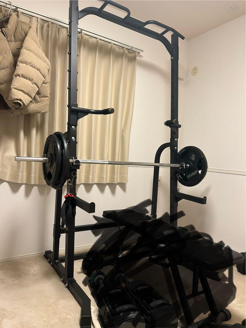 バーベルラック➕バーベル80キロ