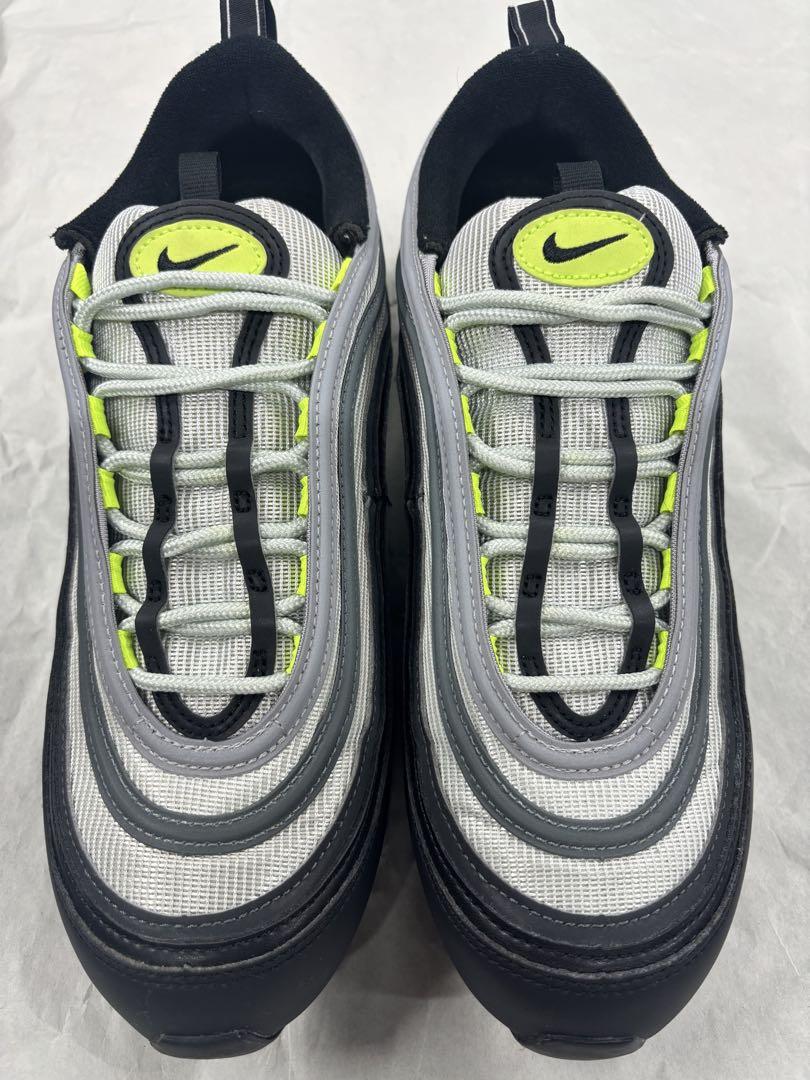 NIKE AirMax 97 ブラック　グレー　イエローグラデ