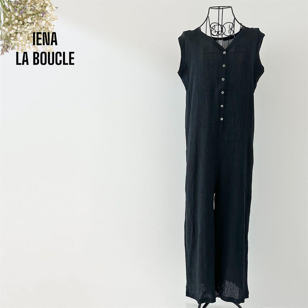 IENA LA BOUCLE イエナラブークル　オールインワン　プルオーバー　黒