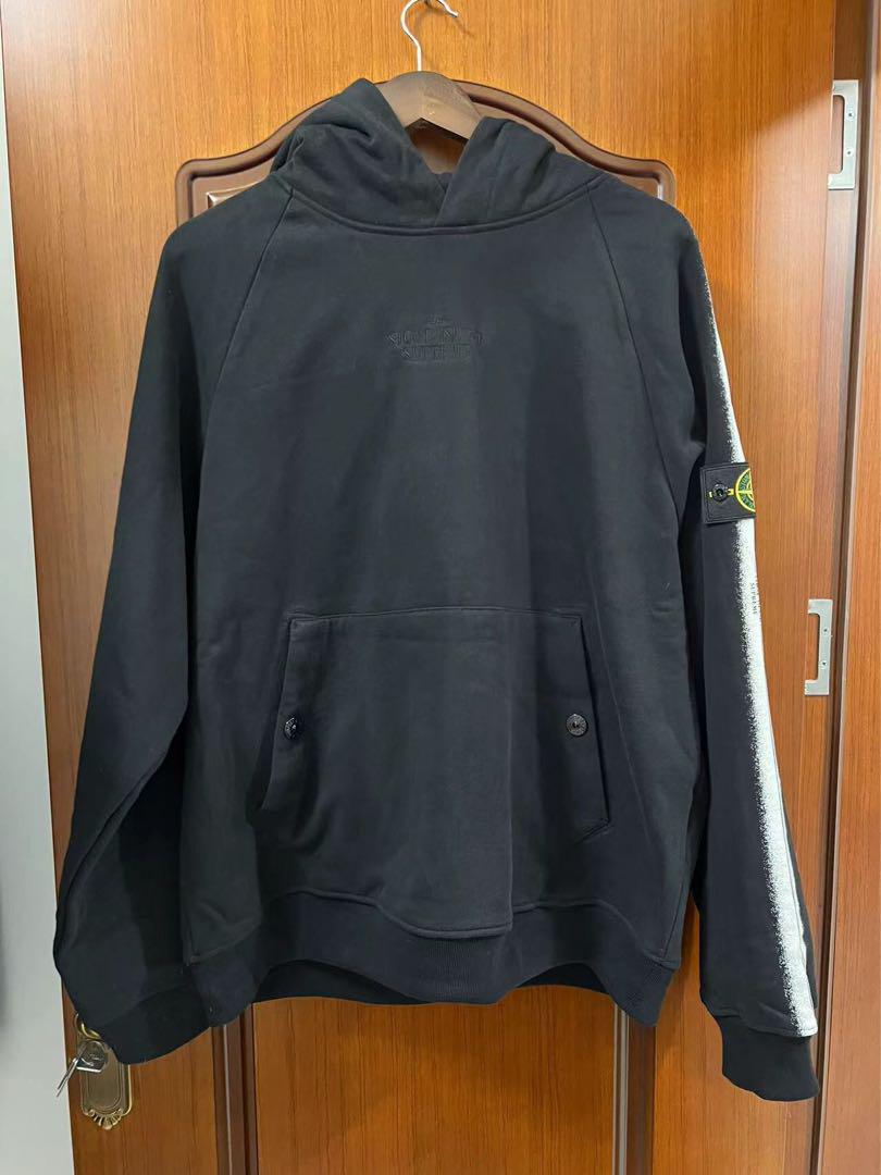 STONE ISLAND パーカー スウェット フーディー L
