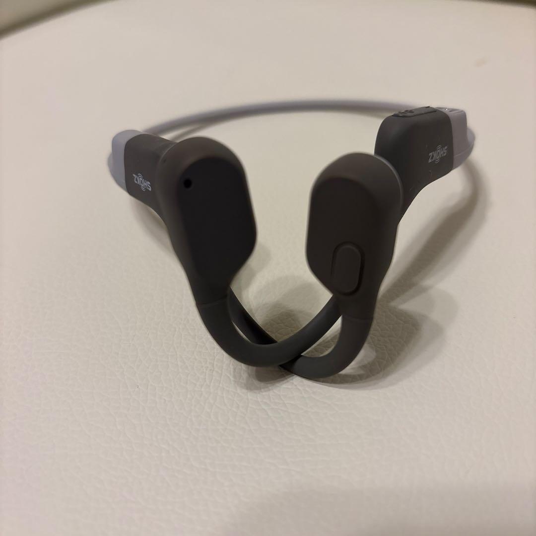 SHOKZ OPENRUN 骨伝導イヤホン グレー
