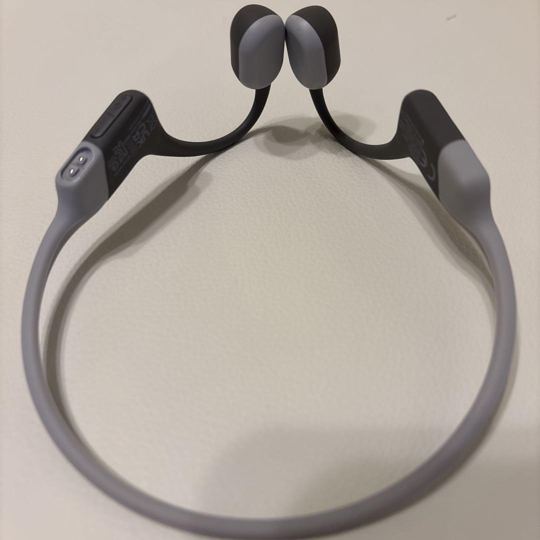 SHOKZ OPENRUN 骨伝導イヤホン グレー