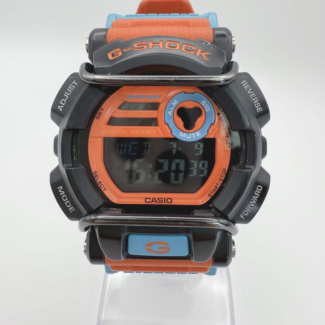 希少 G-SHOCK GD-400DN ブラック オレンジ ダスティ・ネオン