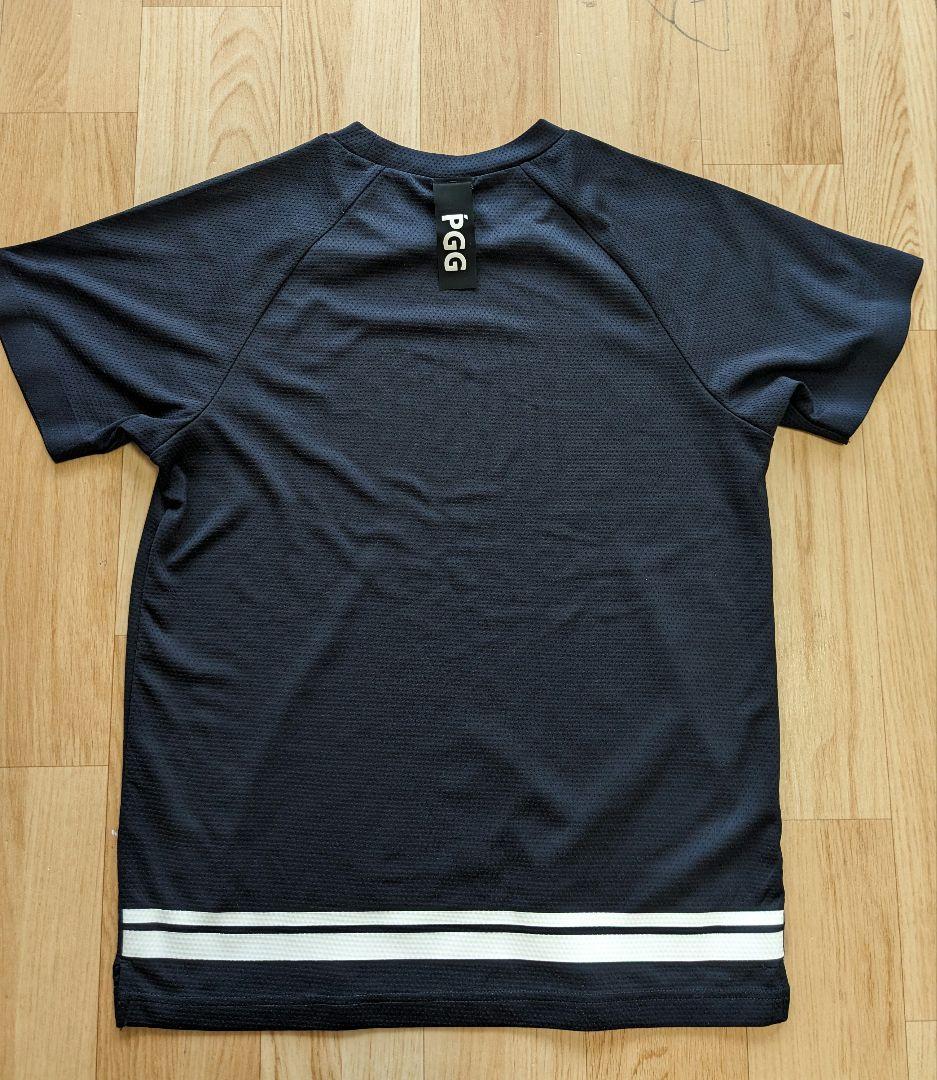 パーリーゲイツ PGG Tシャツ サイズ4 最終価格 PGG パーリーゲイツ サイズ М 紺色 ゴルフ Tシャツ