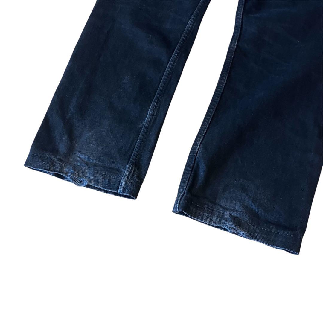 90s USA製 Levi's501ブラックデニムリーバイス後染めアメカジY2K 90s USA製 Levi's501ブラックデニムリーバイス後染めアメカジY2K