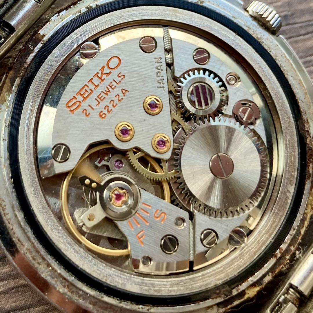 動作品】セイコー スカイライナー 腕時計 1966年 昭和41年 手