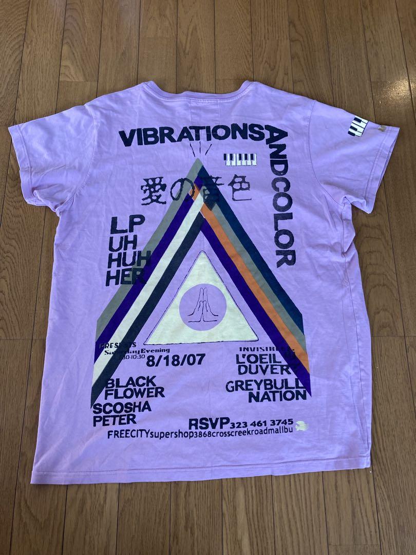 フリーシティー　VIBRATIONS AND COLOR Tシャツ　L キムタク