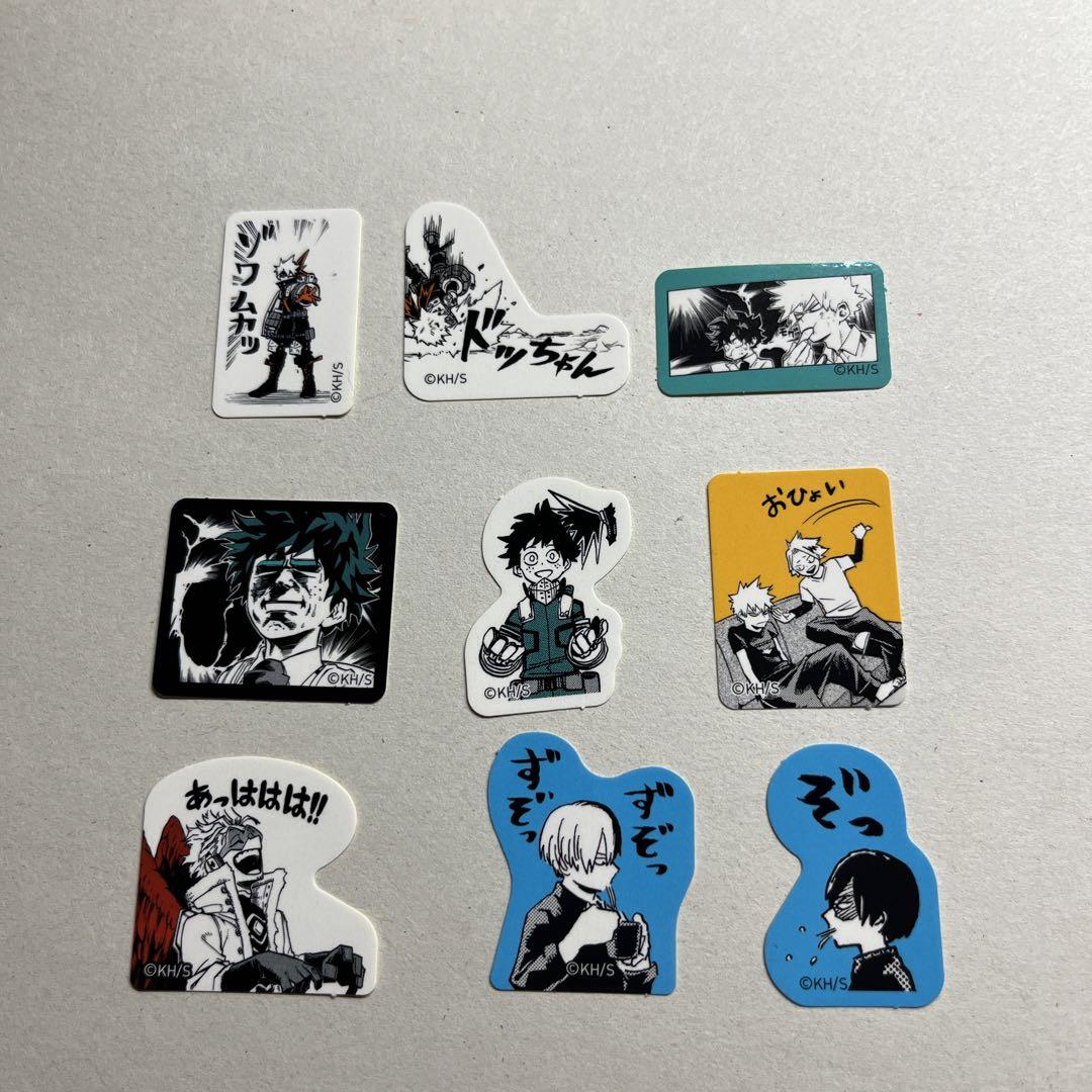 【バラ売り可】ヒロアカ 花やしき アクキー おまけ 特典ポスカ フレークシール mixstore_mix8362