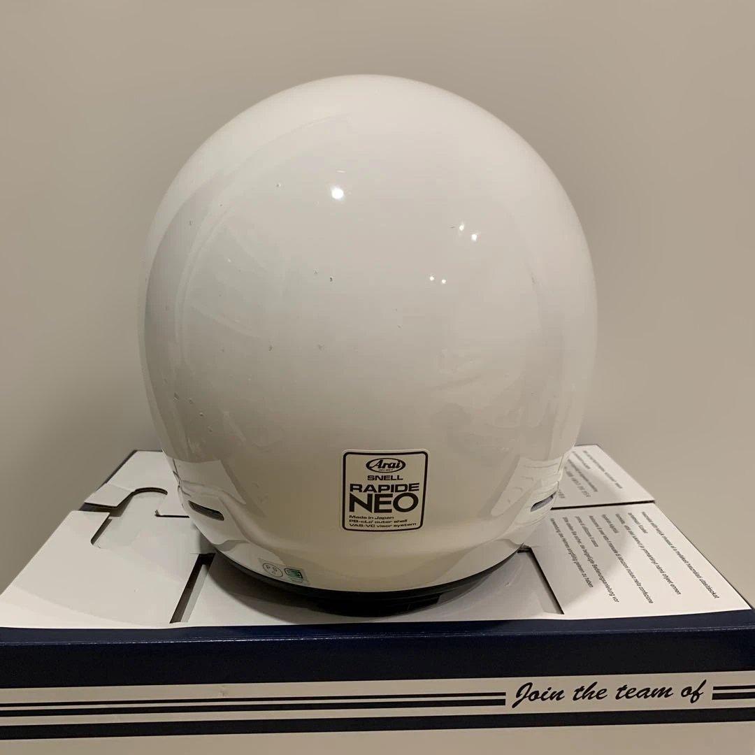 Arai ラパイドネオ　59.60cm ホワイト
