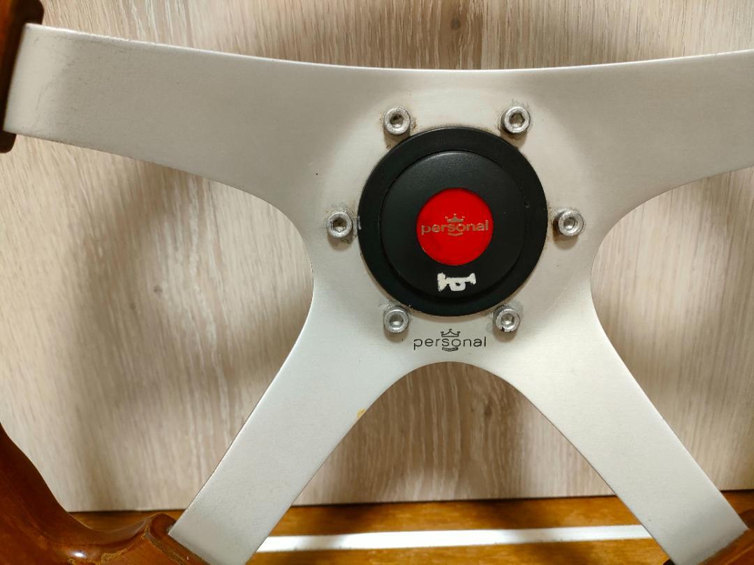【ビーン】personal　自動車ハンドル　昭和レトロ
