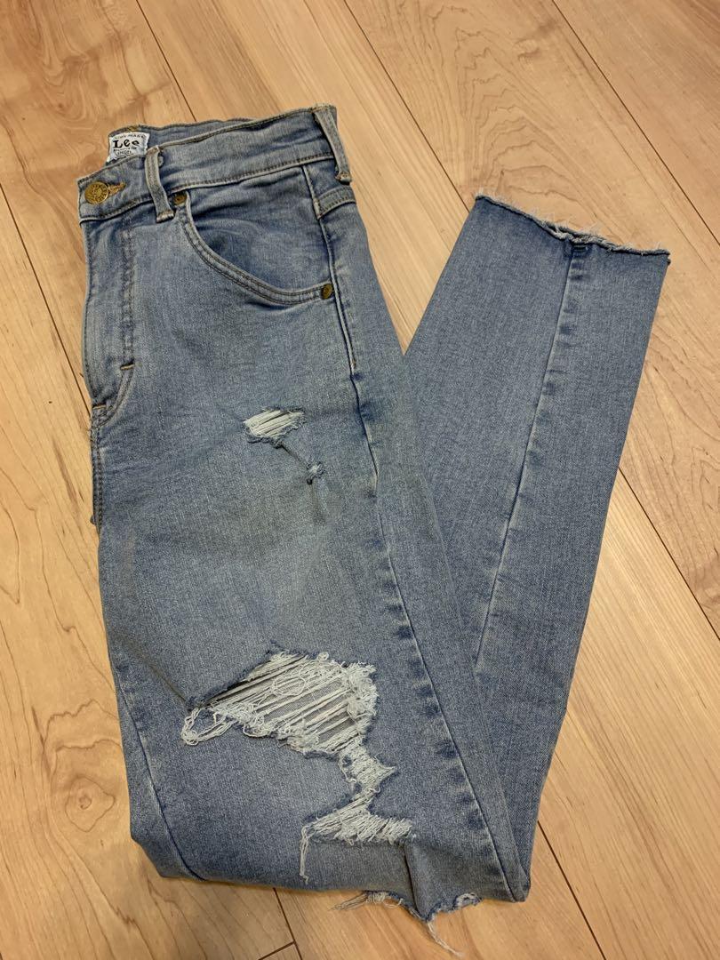 snidel × Lee ダメージデニム　試着のみ　お値下げ中