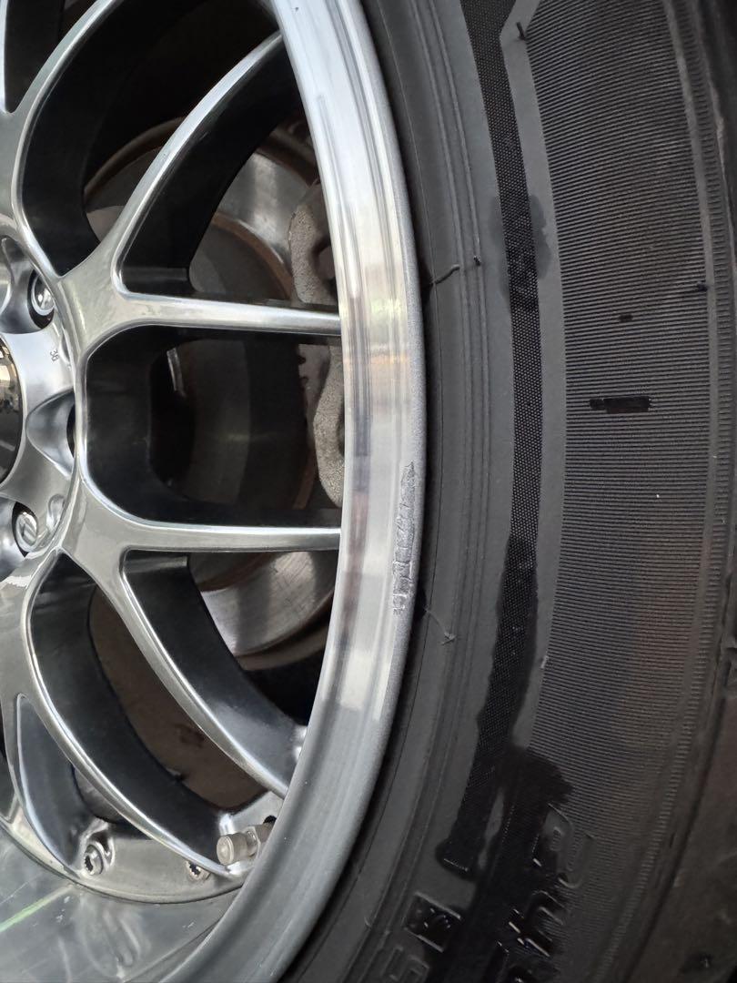 BBS RSーGT 18インチ ホイール Dunlopタイヤ付き