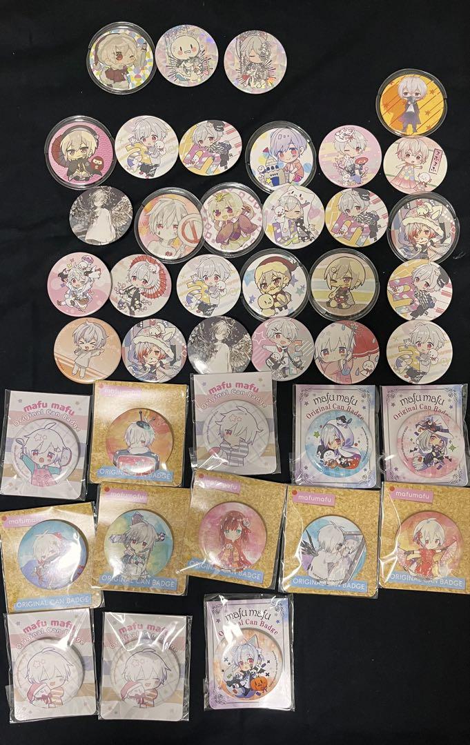 まふまふ 缶バッジ 41個 まとめ売り バラ売り3つから