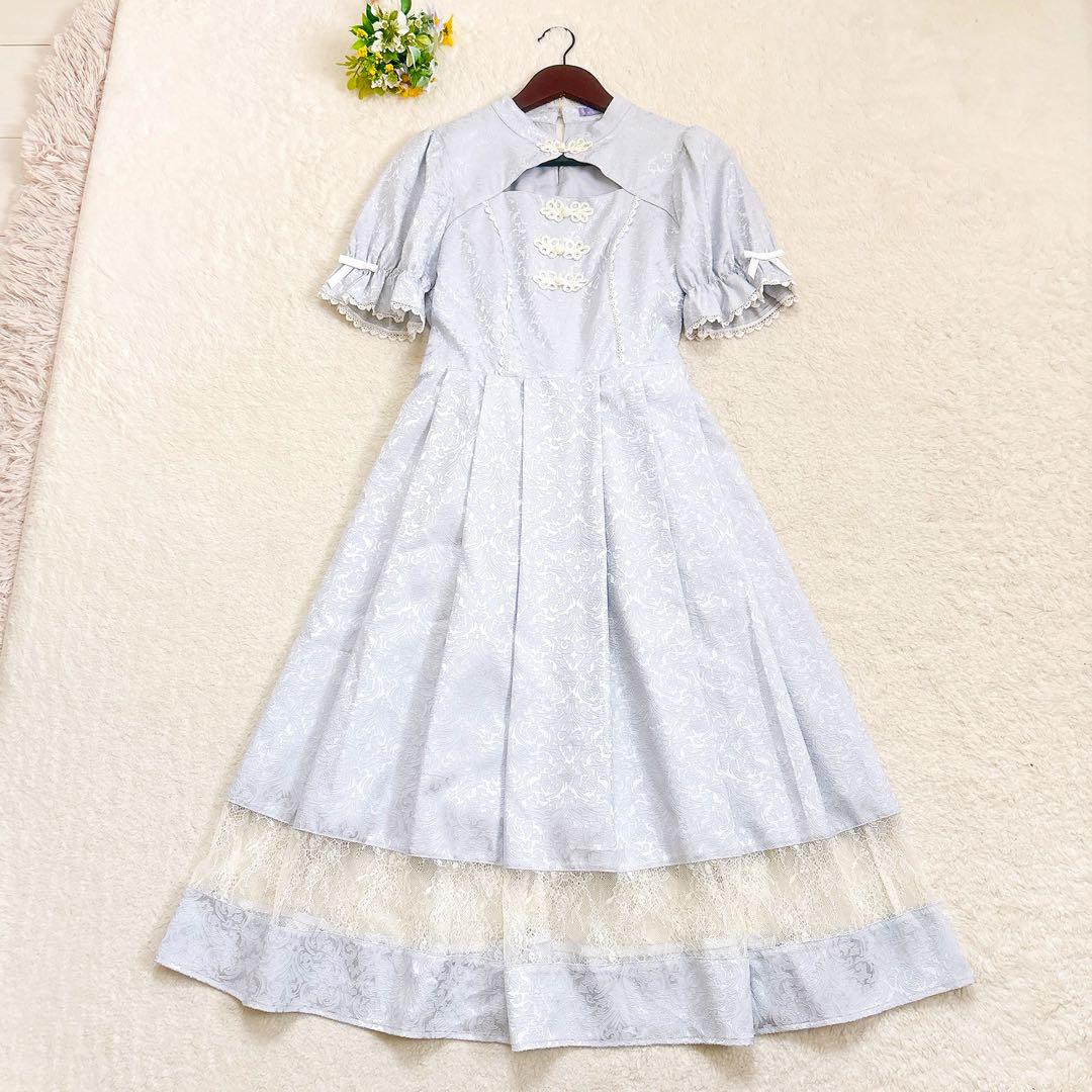 axes femme kawaii チャイナ ジャガード ジャンスカ ワンピース axes femme - 新品タグ付き☆アクシーズファム kawaii チャイナ
