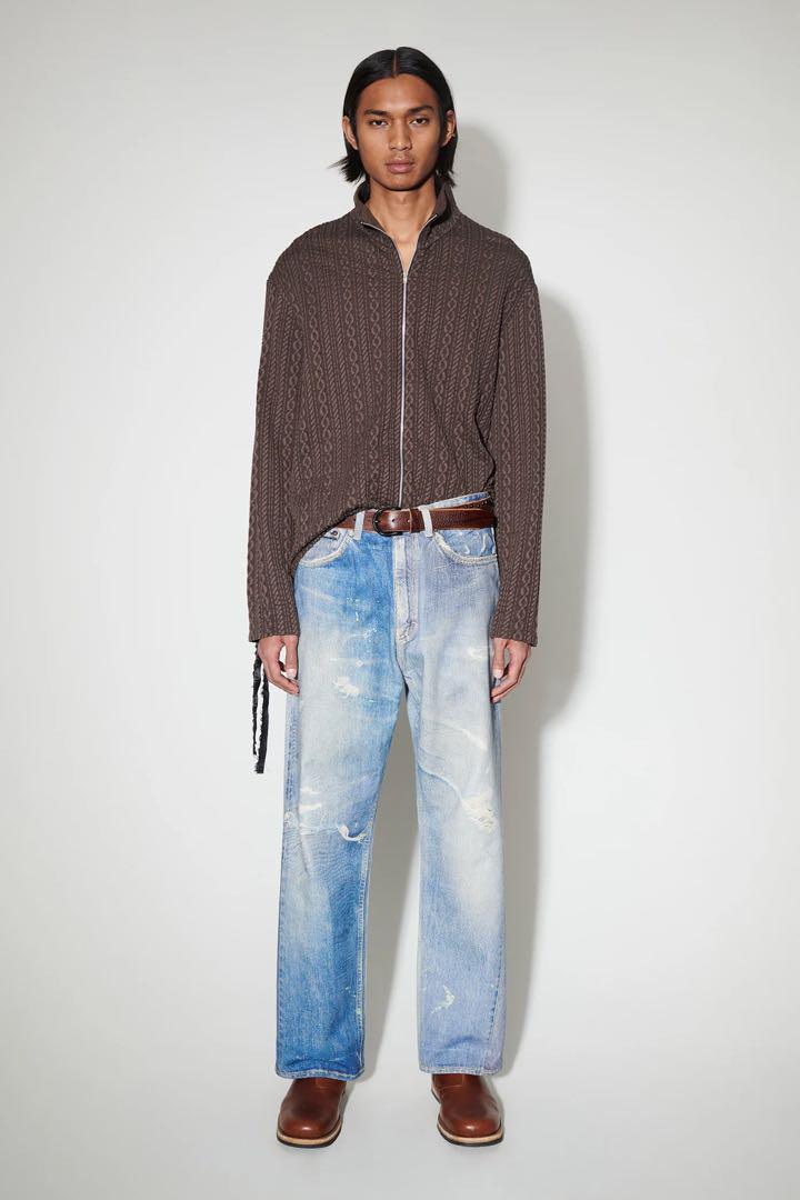 OUR LEGACY THIRD CUT DIGITAL DENIM PRINT