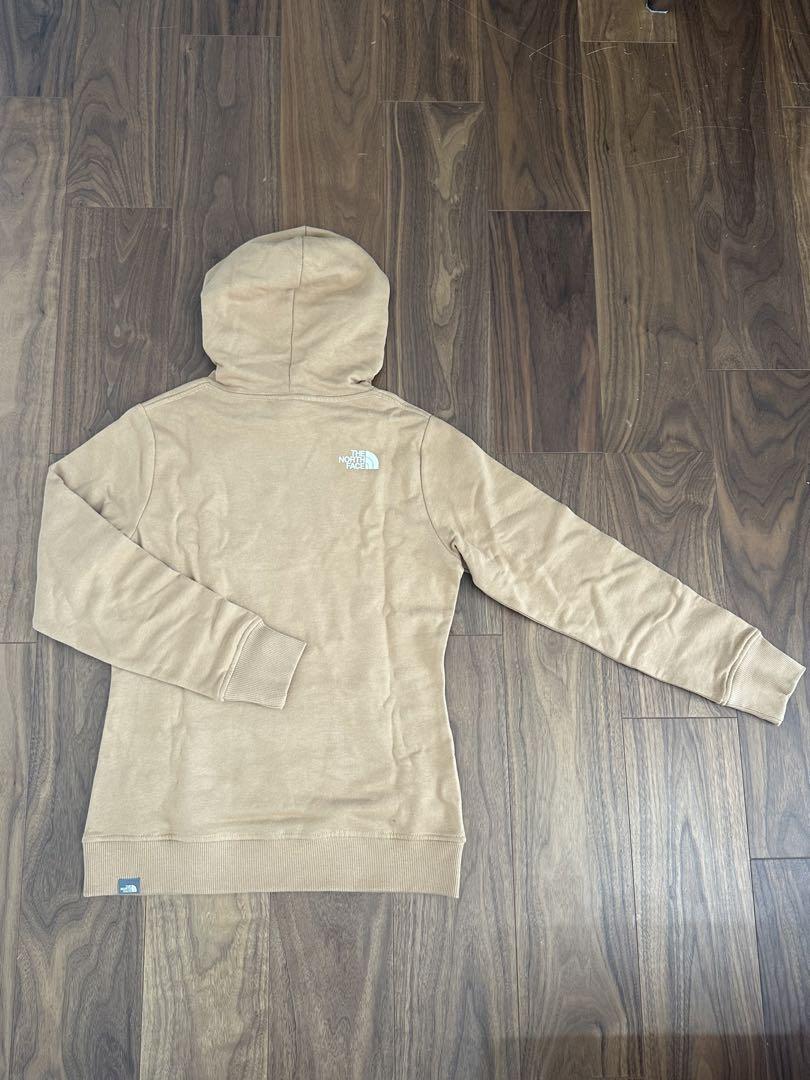 THE NORTH FACE ベージュ フード付きパーカー