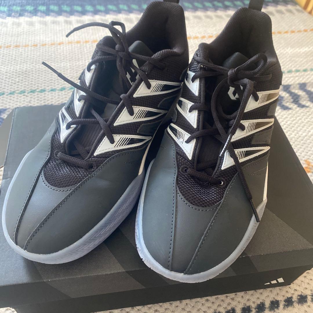 adidas バスケットボールシューズ 28.5cm 黒28.5cm・adidas