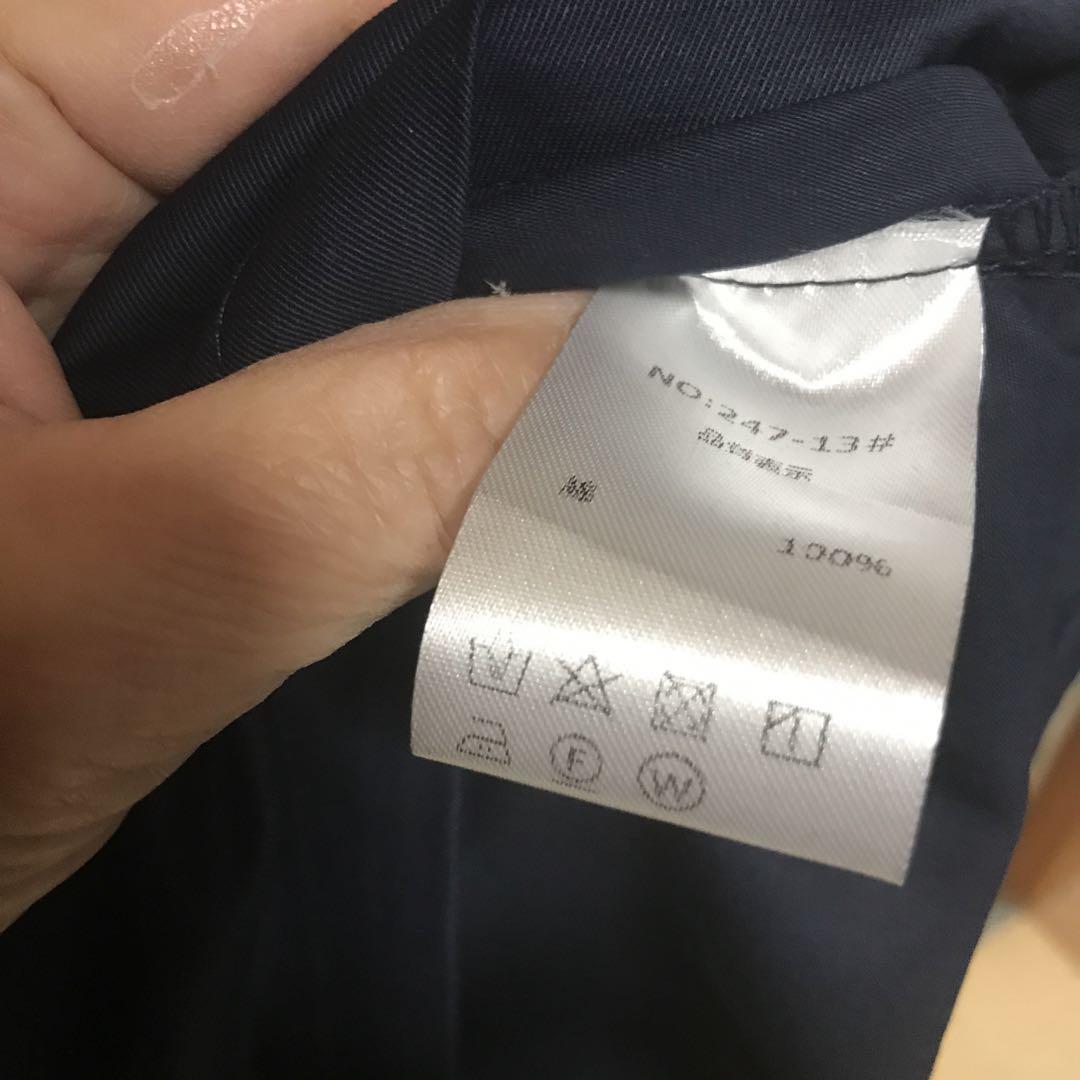 素敵な春コート　フリー　濃紺