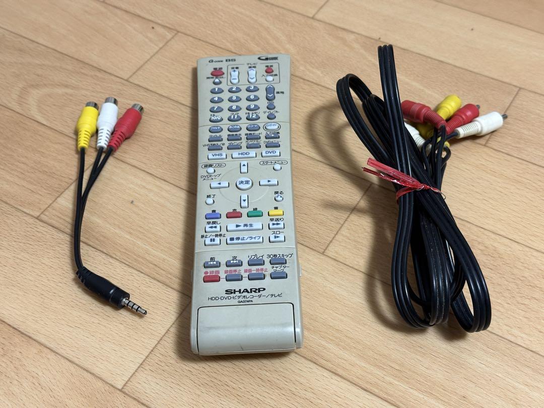 SHARP ビデオ一体型DVDレコーダーDV-HRW50