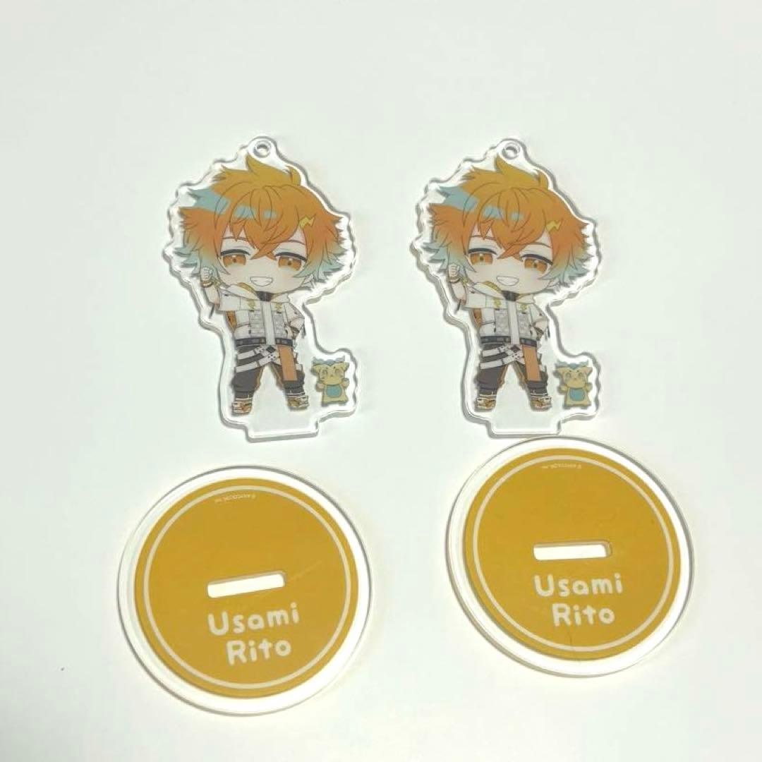 宇佐美リト アクリルスタンド 缶バッジ にじぱぺっと