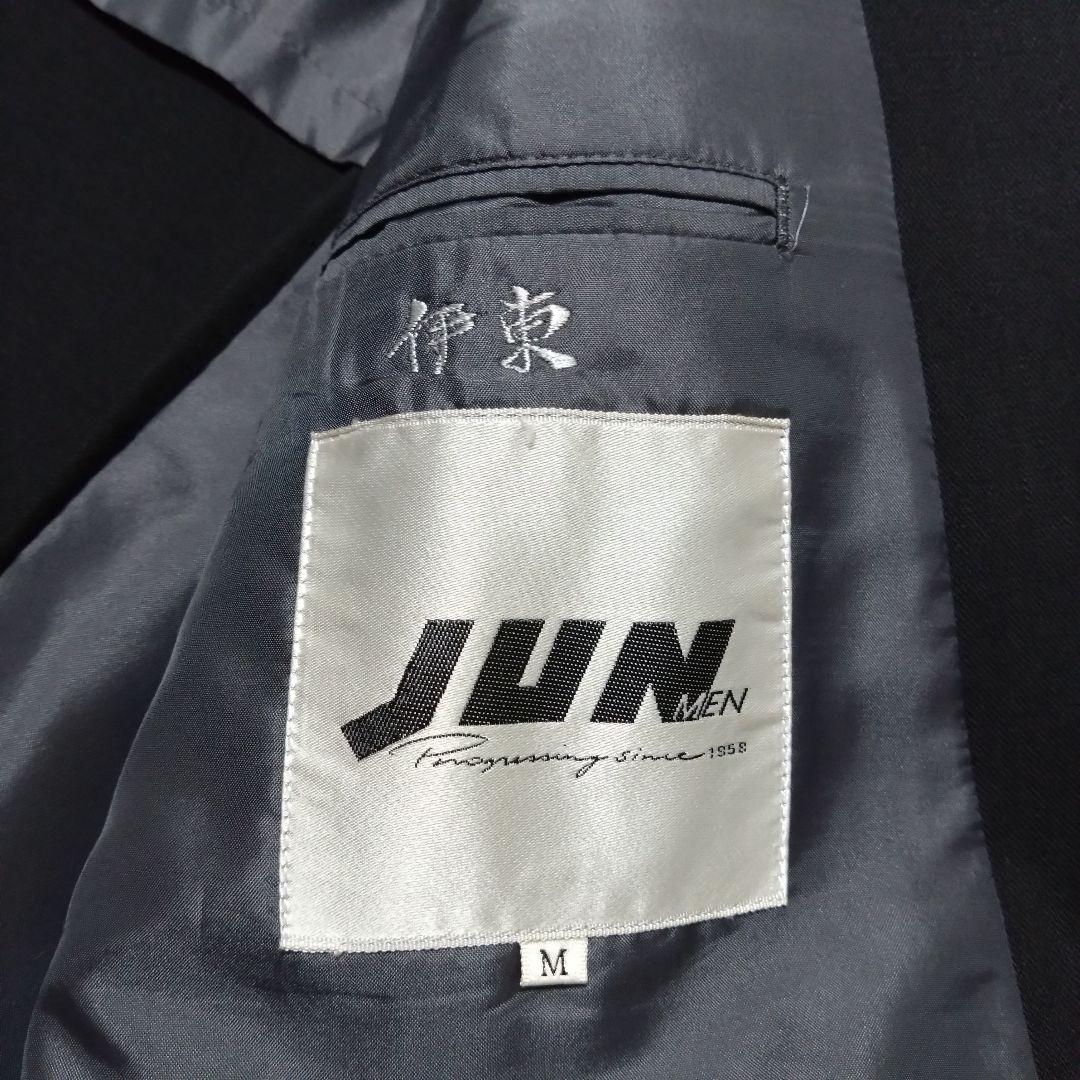 JUN MEN セットアップスーツ ダブル スリーピース ブラック M